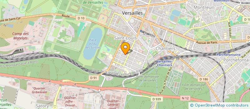 localisation de l'entreprise MONSIEUR DENNIS GUTIERREZ SANCHEZ à VERSAILLES