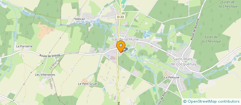 localisation de l'entreprise MONSIEUR DENOVAN PROVOST  VAL-DE-LA-HUNE