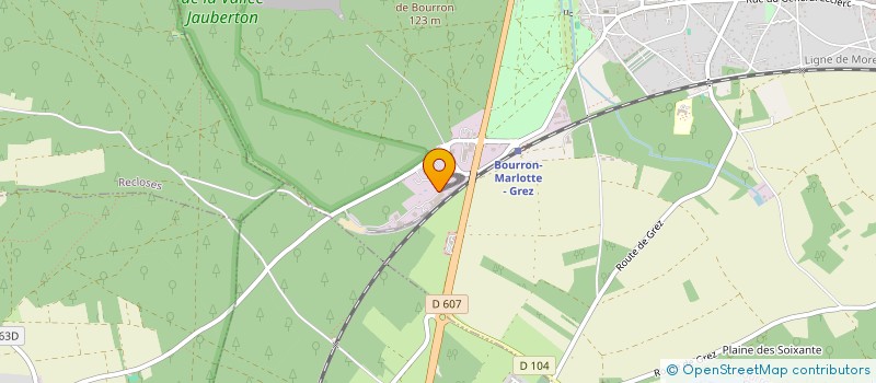 localisation de l'entreprise MONSIEUR DENROY AUBERT  BOURRON-MARLOTTE