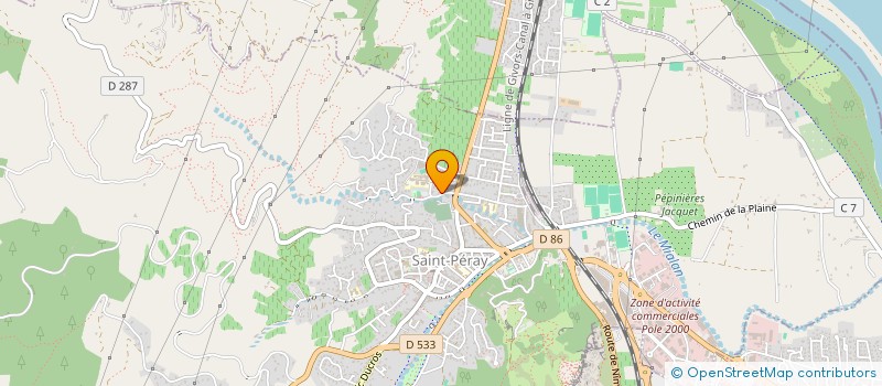 localisation de l'entreprise MONSIEUR DENSI CHANEL  SAINT-PERAY