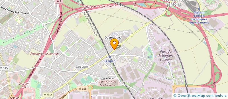 localisation de l'entreprise MONSIEUR DENY MALENGROS à LESQUIN