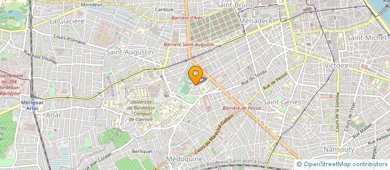 localisation de l'entreprise MONSIEUR DENYS GUILLOT  BORDEAUX