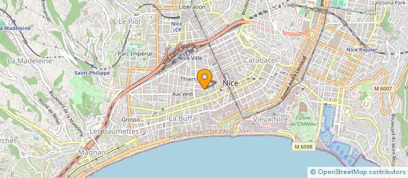 localisation de l'entreprise MONSIEUR DENYS HEBERT à NICE