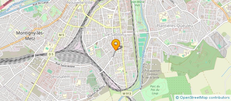 localisation de l'entreprise MONSIEUR DENYS LABAYS  METZ