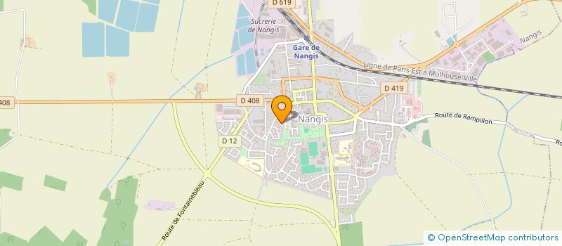 localisation de l'entreprise MONSIEUR DENYS MARTIN  LA CHAPELLE-RABLAIS