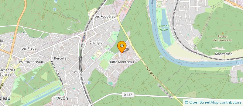 localisation de l'entreprise MONSIEUR DENYS MOHYLIN  AVON