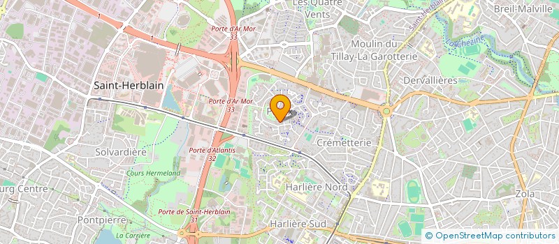 localisation de l'entreprise MONSIEUR DENYS RASSE  SAINT-HERBLAIN