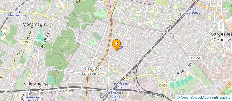 localisation de l'entreprise MONSIEUR DENYSON ZENON à PIERREFITTE-SUR-SEINE
