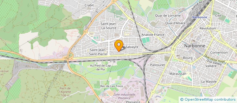 localisation de l'entreprise MONSIEUR DENZEL KOPP  NARBONNE