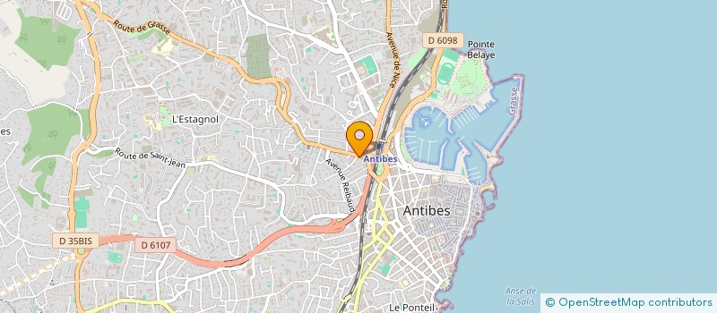 localisation de l'entreprise MONSIEUR DENZEL ROXAS  ANTIBES