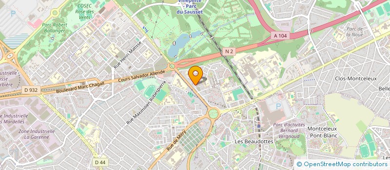 localisation de l'entreprise MONSIEUR DEOUDA SACKO  AULNAY-SOUS-BOIS