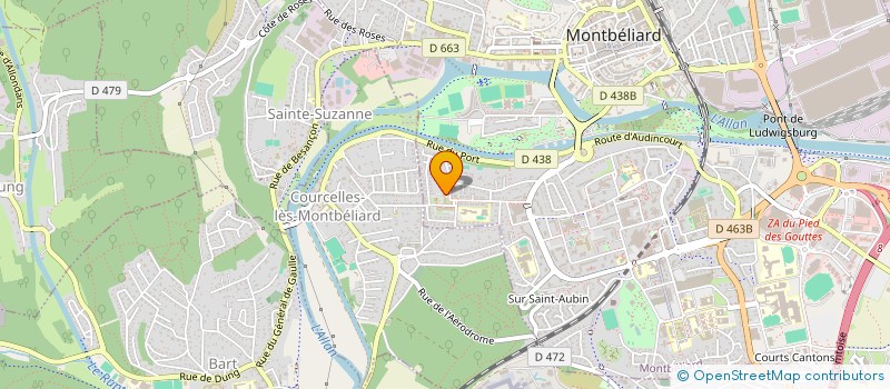 localisation de l'entreprise MONSIEUR DEQ IBRAHIM WARSAME à MONTBELIARD