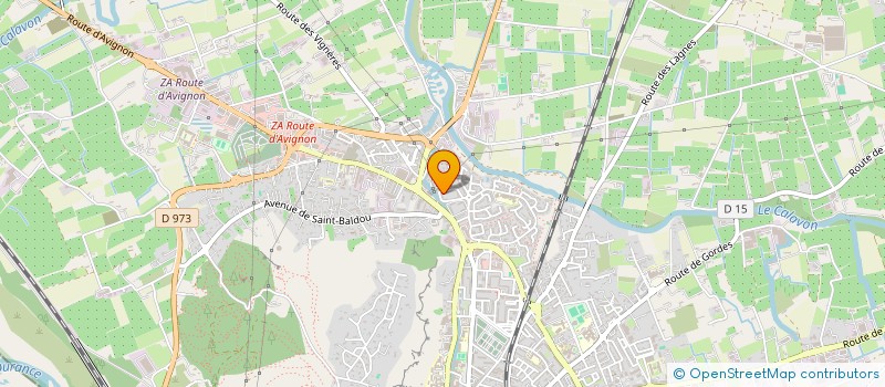 localisation de l'entreprise MONSIEUR DERAR ES-SAYHI  CAVAILLON