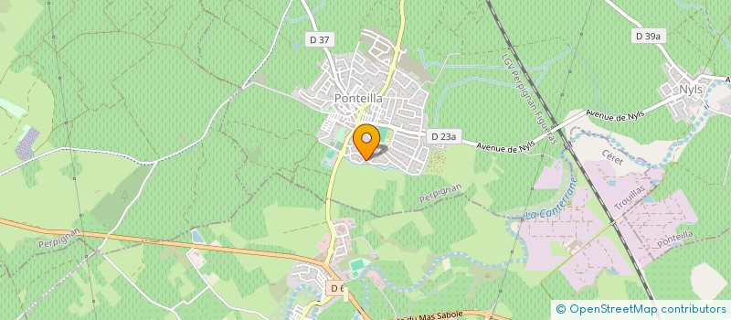 localisation de l'entreprise MONSIEUR DERECK CARRILLO  PONTEILLA