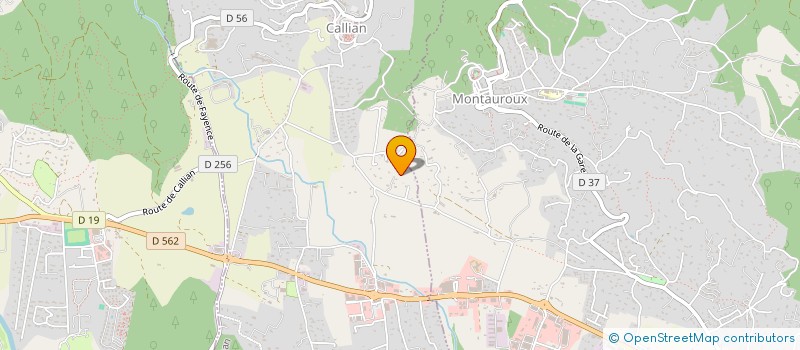 localisation de l'entreprise MONSIEUR DEREK HUBIN  CALLIAN