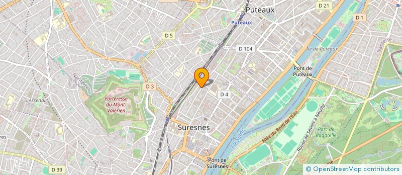 localisation de l'entreprise MONSIEUR DEREK O'GORMAN à SURESNES