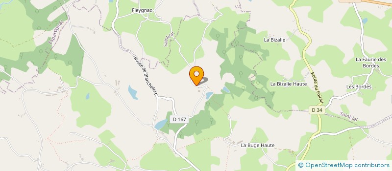 localisation de l'entreprise MONSIEUR DEREK PALMER  LAGRAULIERE