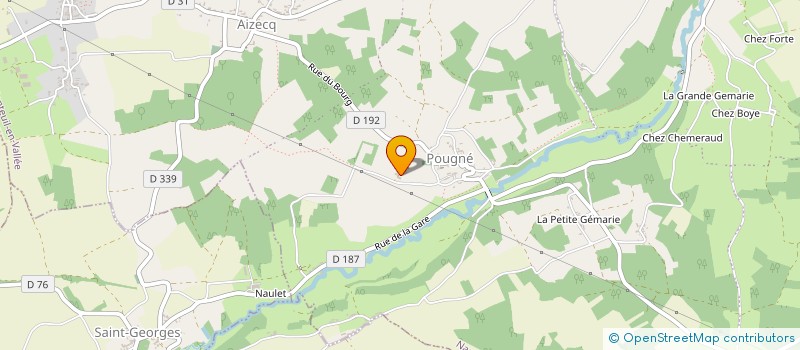 localisation de l'entreprise MONSIEUR DEREK ROSE à LA FAYE