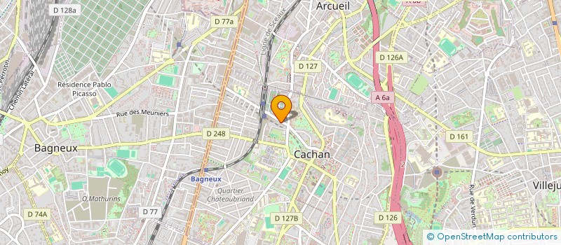 localisation de l'entreprise MONSIEUR DERHEN BERREHOUC  CACHAN