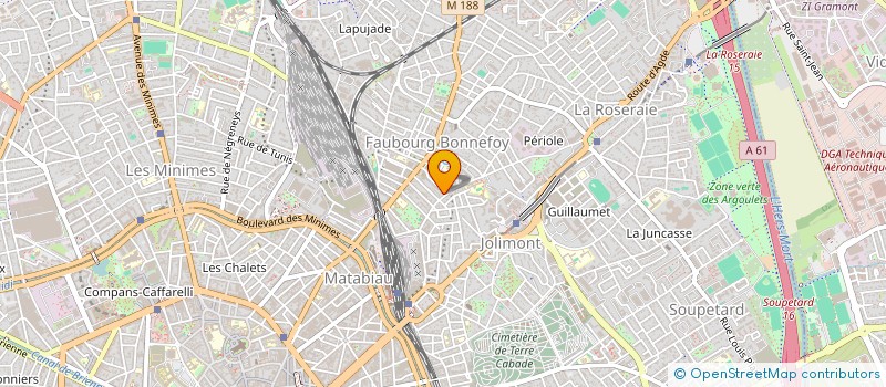 localisation de l'entreprise MONSIEUR DERICK LASSE DJIMTONO  LAVAUR