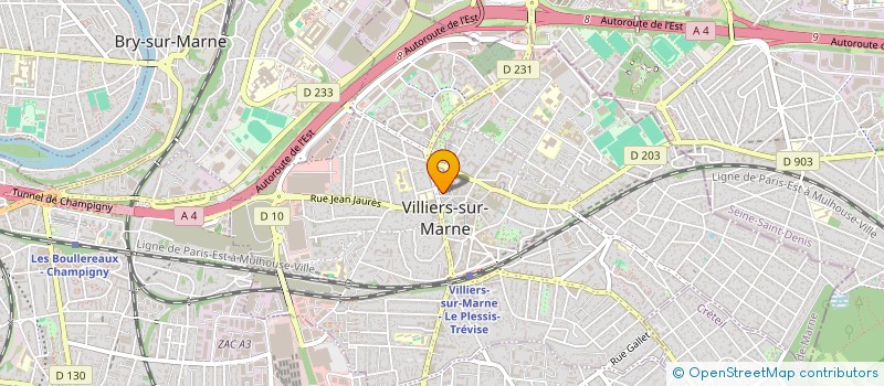 localisation de l'entreprise MONSIEUR DERING'S LANDO FUSU à VILLIERS-SUR-MARNE