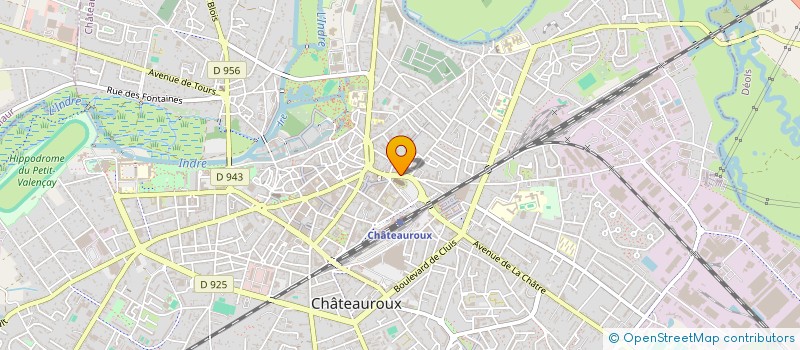 localisation de l'entreprise MONSIEUR DERISSOU TOMLOUA à CHATEAUROUX