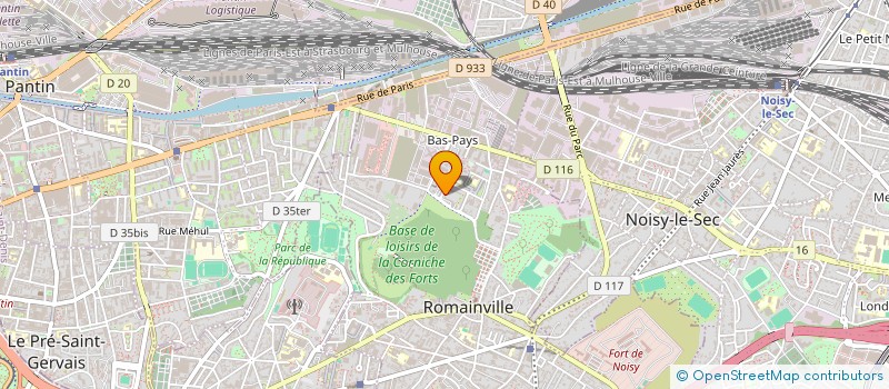 localisation de l'entreprise MONSIEUR DERIVAL JEANNOT à ROMAINVILLE