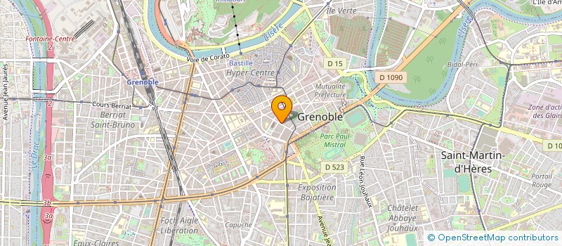 localisation de l'entreprise MONSIEUR DERRADJI AYADI à GRENOBLE
