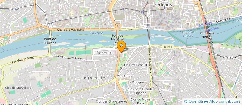 localisation de l'entreprise MONSIEUR DERRADJI MAHCHOUCHE à ORLEANS