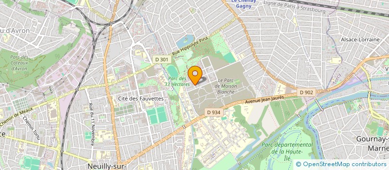 localisation de l'entreprise MONSIEUR DERRADJI REMANA à NEUILLY-SUR-MARNE
