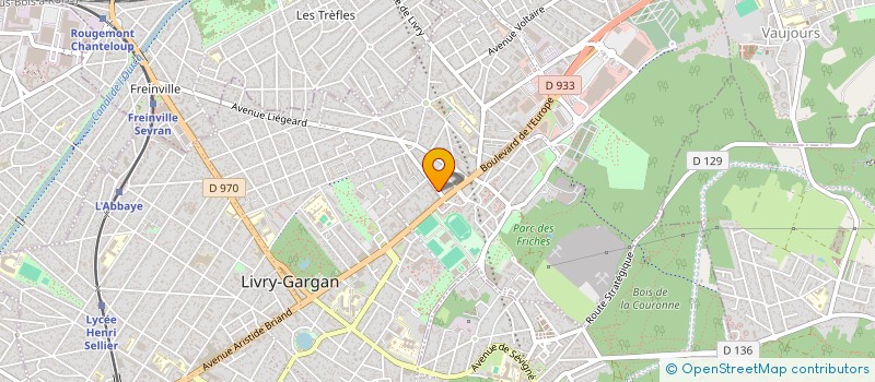 localisation de l'entreprise MONSIEUR DERRICK BROU à LIVRY-GARGAN