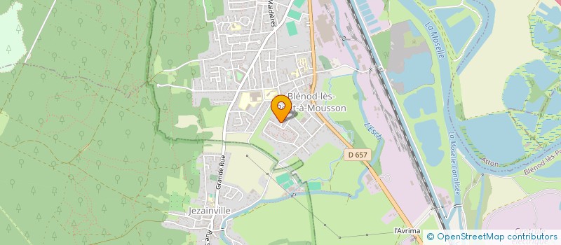 localisation de l'entreprise MONSIEUR DERVIS KARTAL  PONT-A-MOUSSON