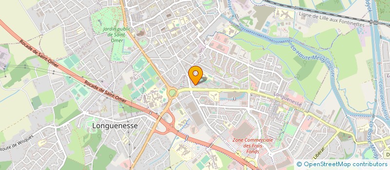 localisation de l'entreprise MONSIEUR DERYA TEKELI  LONGUENESSE