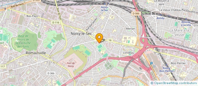 localisation de l'entreprise MONSIEUR DESANGE-AIME DJEDJE MATONDO à NOISY-LE-SEC