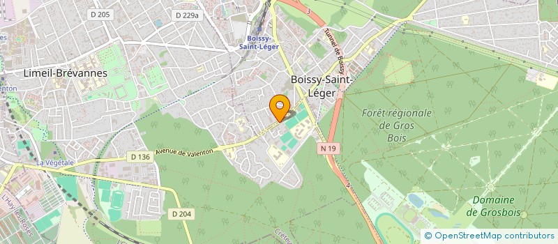 localisation de l'entreprise MONSIEUR DESIR LESSALLE à BOISSY-SAINT-LEGER