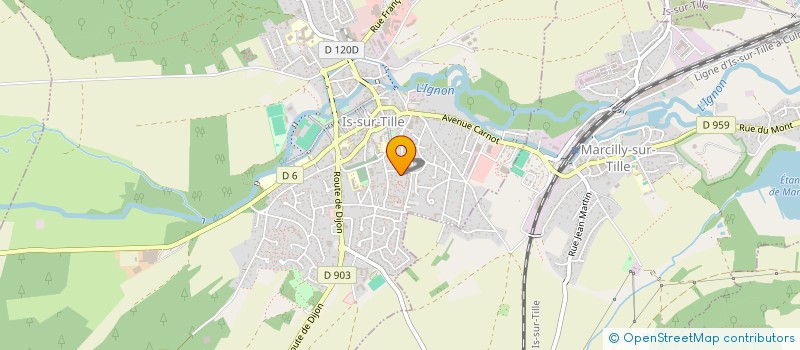 localisation de l'entreprise MONSIEUR DESIRE ADOLFF  IS-SUR-TILLE