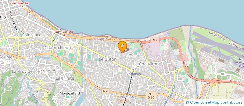 localisation de l'entreprise MONSIEUR DESIRE APAYA à SAINT-DENIS