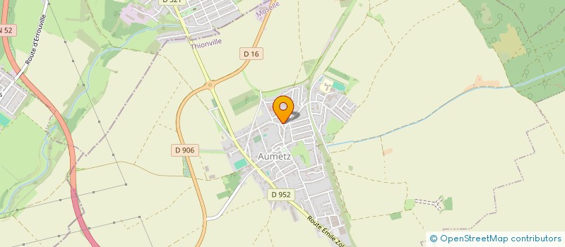 localisation de l'entreprise MONSIEUR DESIRE BAUMANN  AUMETZ