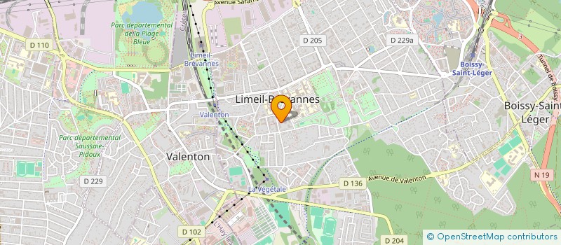 localisation de l'entreprise MONSIEUR DESIRE DIOULO  LIMEIL-BREVANNES