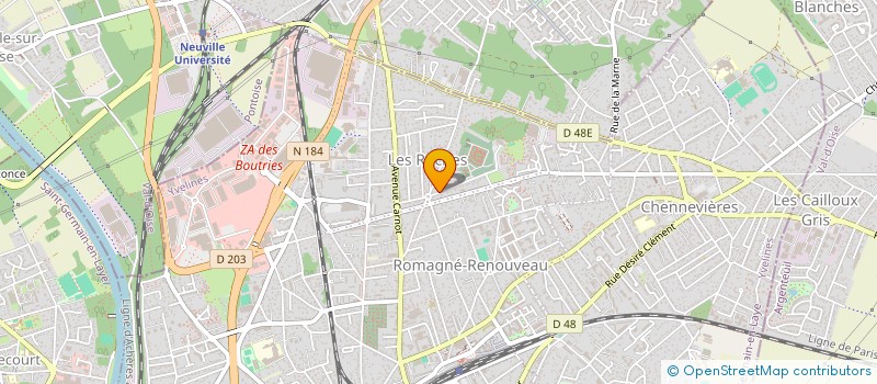 localisation de l'entreprise MONSIEUR DESIRE DOS SANTOS à CONFLANS-SAINTE-HONORINE