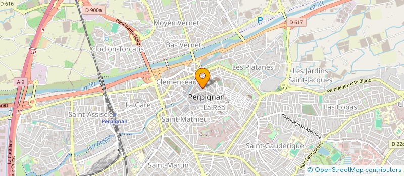 localisation de l'entreprise MONSIEUR DESIRE FAYARD à PERPIGNAN