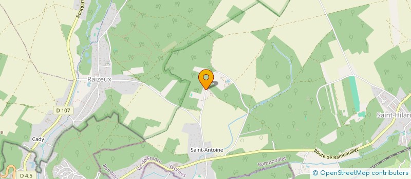 localisation de l'entreprise MONSIEUR DESIRE JACOB  SAINT-HILARION