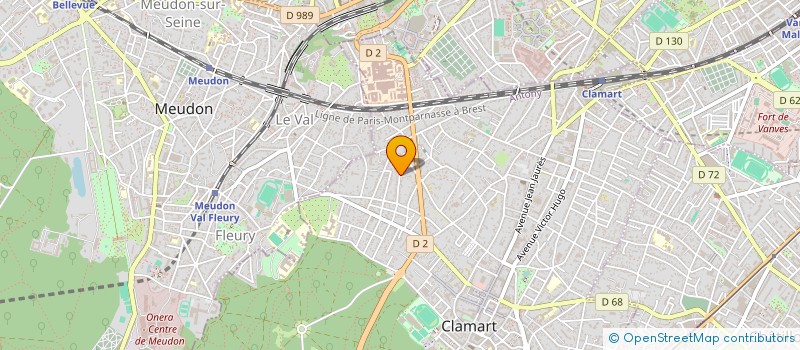 localisation de l'entreprise MONSIEUR DESIRE LAVAL SOONAYE à CLAMART