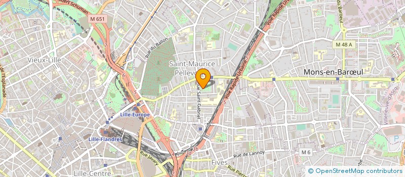 localisation de l'entreprise MONSIEUR DESIRE LEMAIRE à LILLE