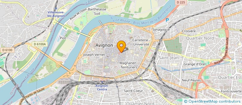 localisation de l'entreprise MONSIEUR DESIRE LEMENY  AVIGNON