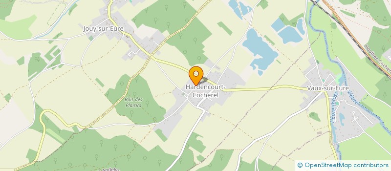 localisation de l'entreprise MONSIEUR DESIRE LHERITIER à HARDENCOURT-COCHEREL