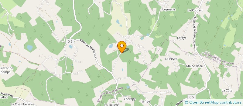 localisation de l'entreprise MONSIEUR DESIRE MAZEAU  BOULAZAC ISLE MANOIRE