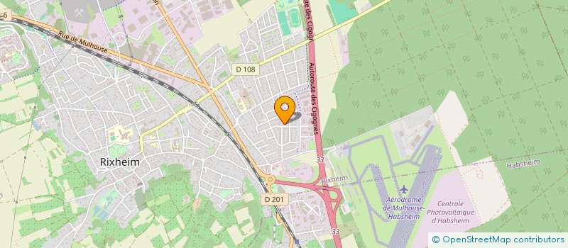 localisation de l'entreprise MONSIEUR DESIRE MBOTTO TONYE  RIXHEIM