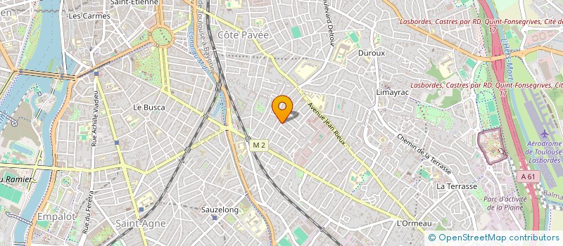 localisation de l'entreprise MONSIEUR DESIRE RAMANICH  TOULOUSE