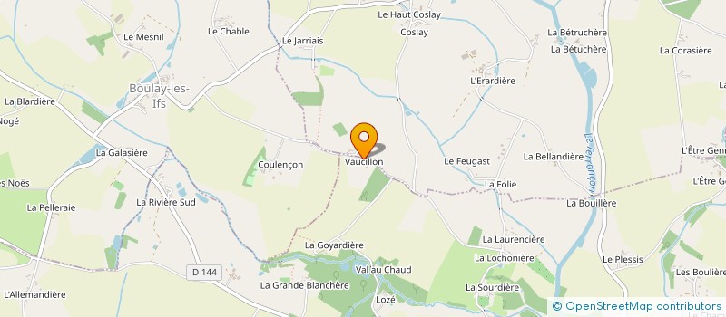 localisation de l'entreprise MONSIEUR DESIRE ROYER  RAVIGNY